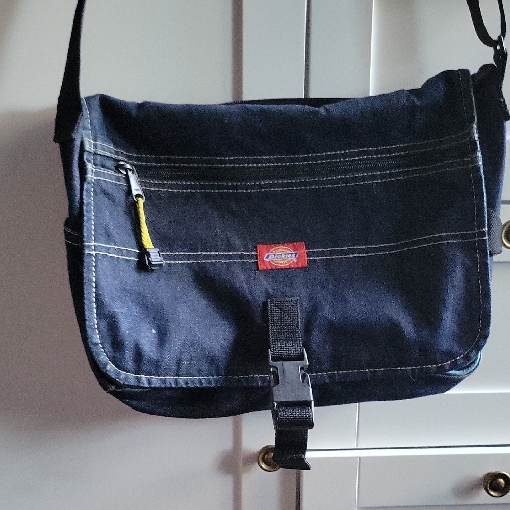 Dickies Navy Blue Messenger Bag